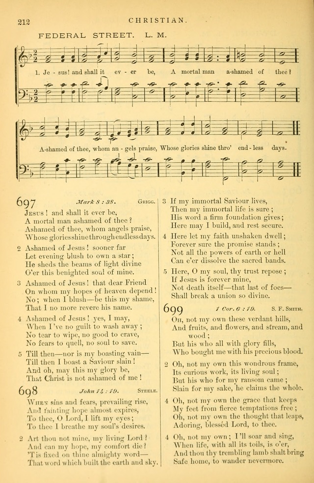 Songs for the Sanctuary: or hymns and tunes for Christian Worship page 213