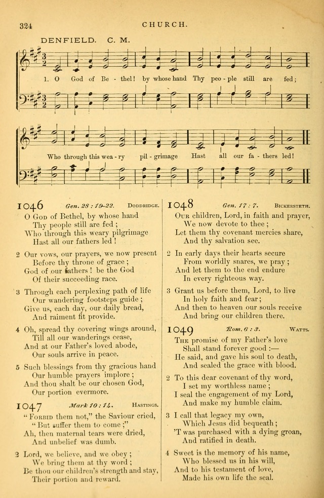 Songs for the Sanctuary: or hymns and tunes for Christian Worship page 325