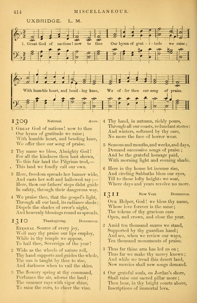 Songs for the Sanctuary: or hymns and tunes for Christian Worship page 415