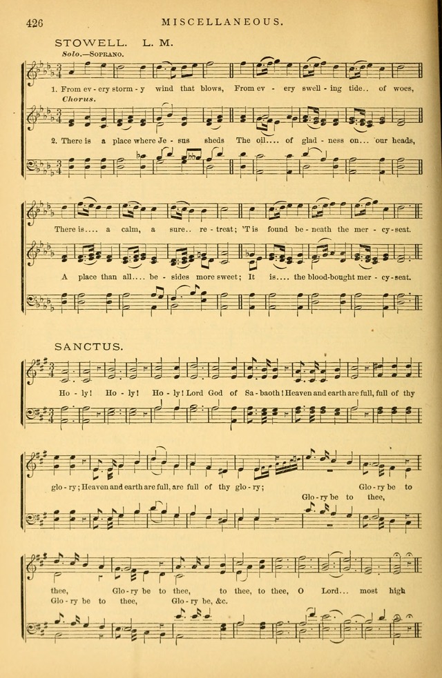 Songs for the Sanctuary: or hymns and tunes for Christian Worship page 427