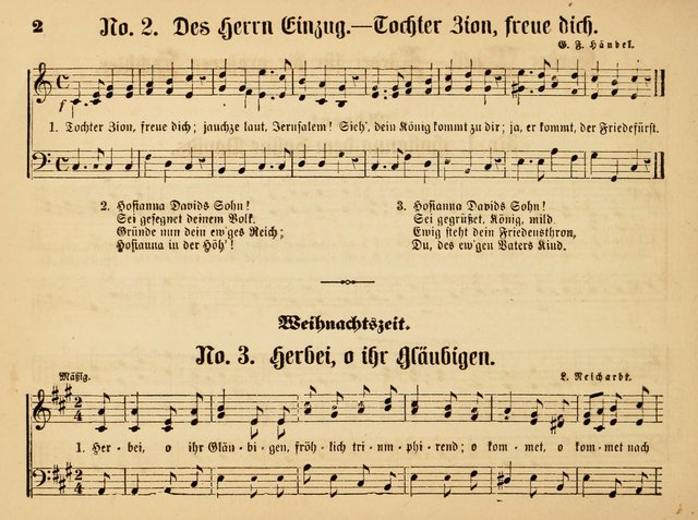Sonntags-Schul-Harfe: Sammlung drei-und vierstimmiger Lieder, Chörale und Responsorien ... page 13