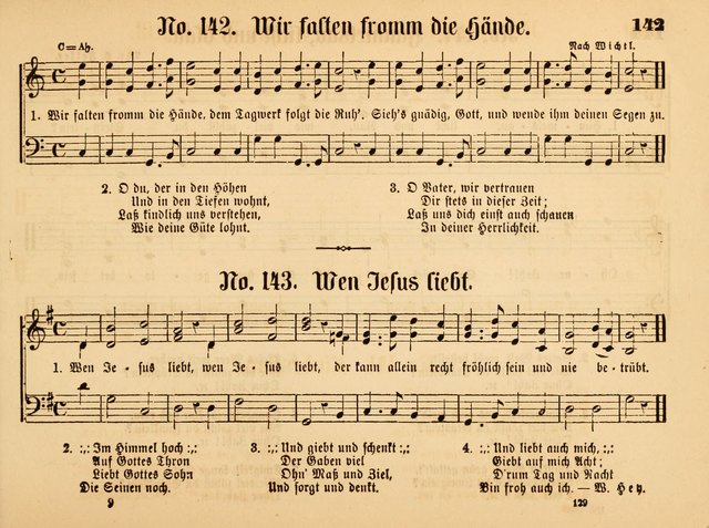 Sonntags-Schul-Harfe: Sammlung drei-und vierstimmiger Lieder, Chörale und Responsorien ... page 138