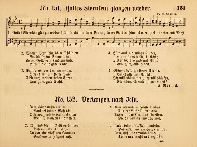 Sonntags-Schul-Harfe: Sammlung drei-und vierstimmiger Lieder, Chörale und Responsorien ... page 144