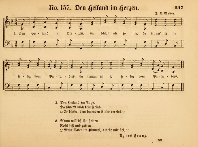 Sonntags-Schul-Harfe: Sammlung drei-und vierstimmiger Lieder, Chörale und Responsorien ... page 148