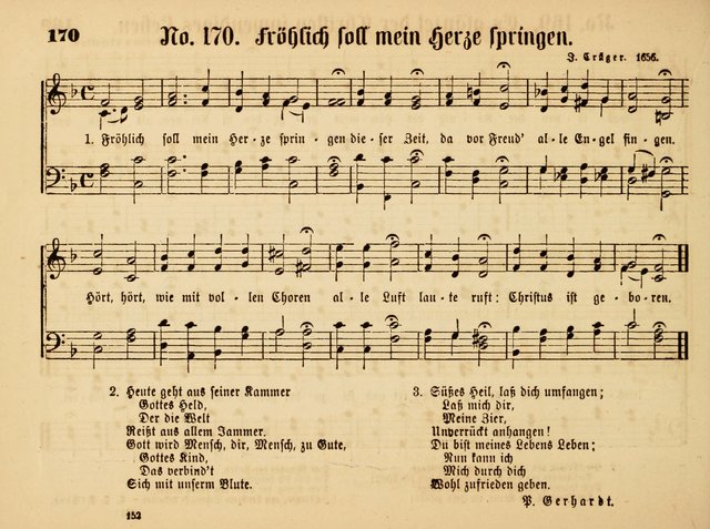 Sonntags-Schul-Harfe: Sammlung drei-und vierstimmiger Lieder, Chörale und Responsorien ... page 161