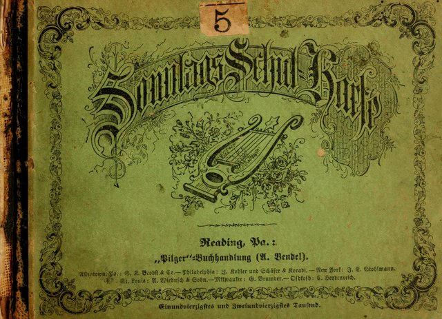 Sonntags-Schul-Harfe: Sammlung drei-und vierstimmiger Lieder, Chörale und Responsorien ... page 2