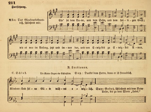 Sonntags-Schul-Harfe: Sammlung drei-und vierstimmiger Lieder, Chörale und Responsorien ... page 203