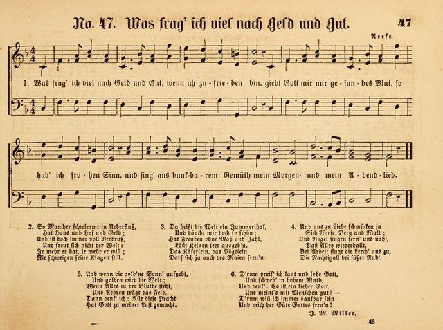 Sonntags-Schul-Harfe: Sammlung drei-und vierstimmiger Lieder, Chörale und Responsorien ... page 52