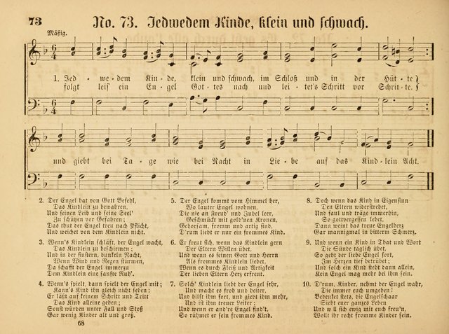 Sonntags-Schul-Harfe: Sammlung drei-und vierstimmiger Lieder, Chörale und Responsorien ... page 77