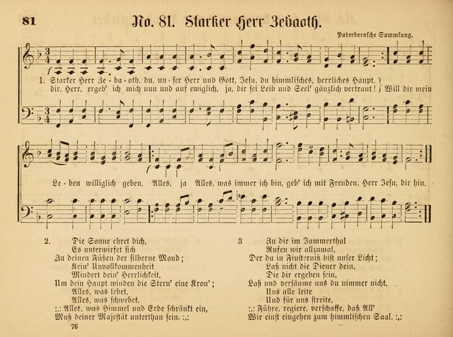 Sonntags-Schul-Harfe: Sammlung drei-und vierstimmiger Lieder, Chörale und Responsorien ... page 85