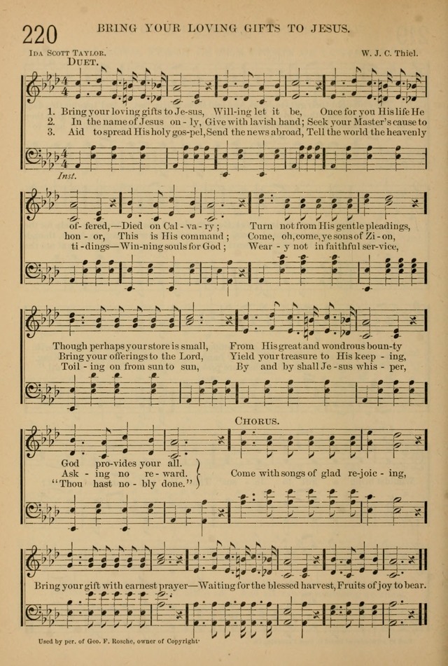 The Sunday School Hymnal: with offices of devotion page 202