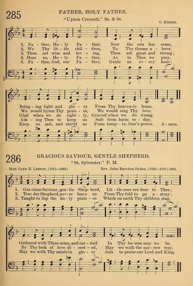 The Sunday School Hymnal: with offices of devotion page 263