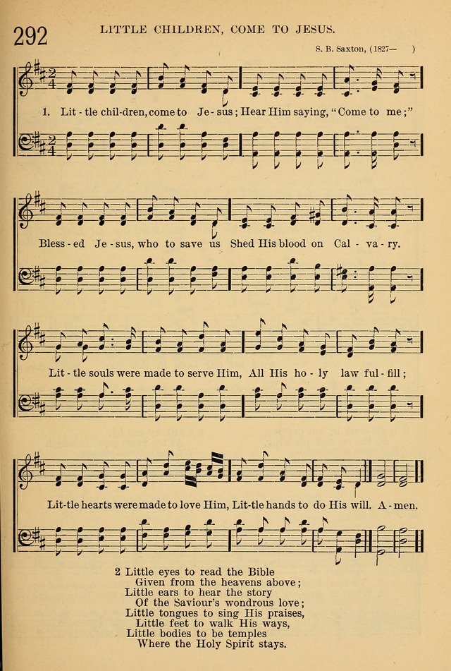 The Sunday School Hymnal: with offices of devotion page 267