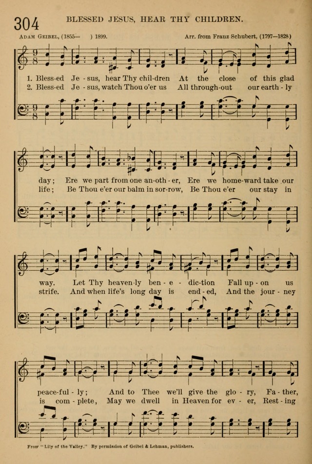 The Sunday School Hymnal: with offices of devotion page 276