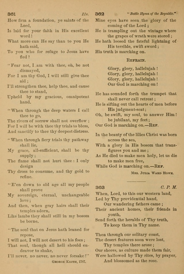 The Sunday School Hymnal: with offices of devotion page 308
