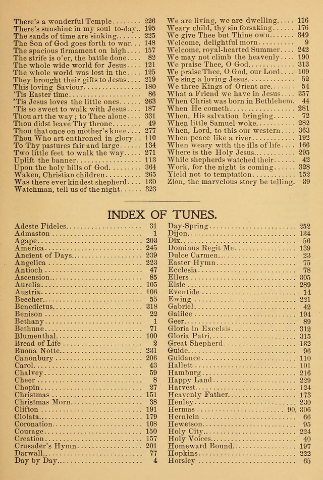The Sunday School Hymnal: with offices of devotion page 321