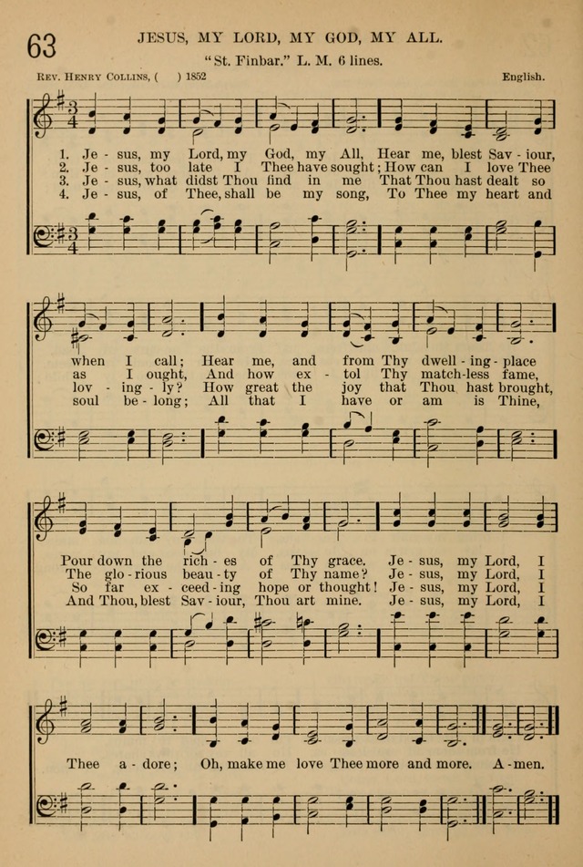 The Sunday School Hymnal: with offices of devotion page 58