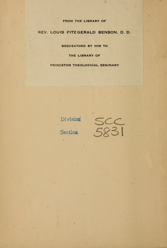 The Sunday School Hymnal: with offices of devotion page ii