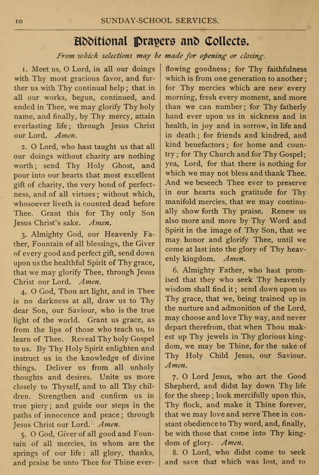 The Sunday School Hymnal: with offices of devotion page xiv