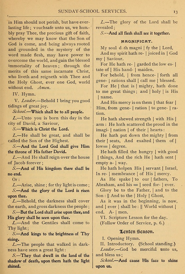 The Sunday School Hymnal: with offices of devotion page xvii