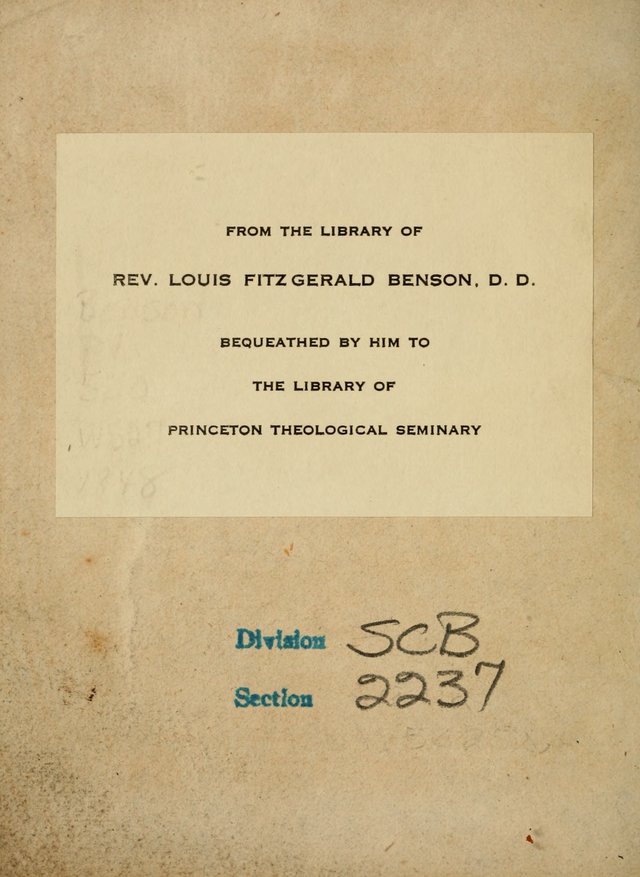 The Sabbath School Lute: a selection of hymns and appropriate melodies, adapted to the wants of Sabbath schools, families and social meetings page ii