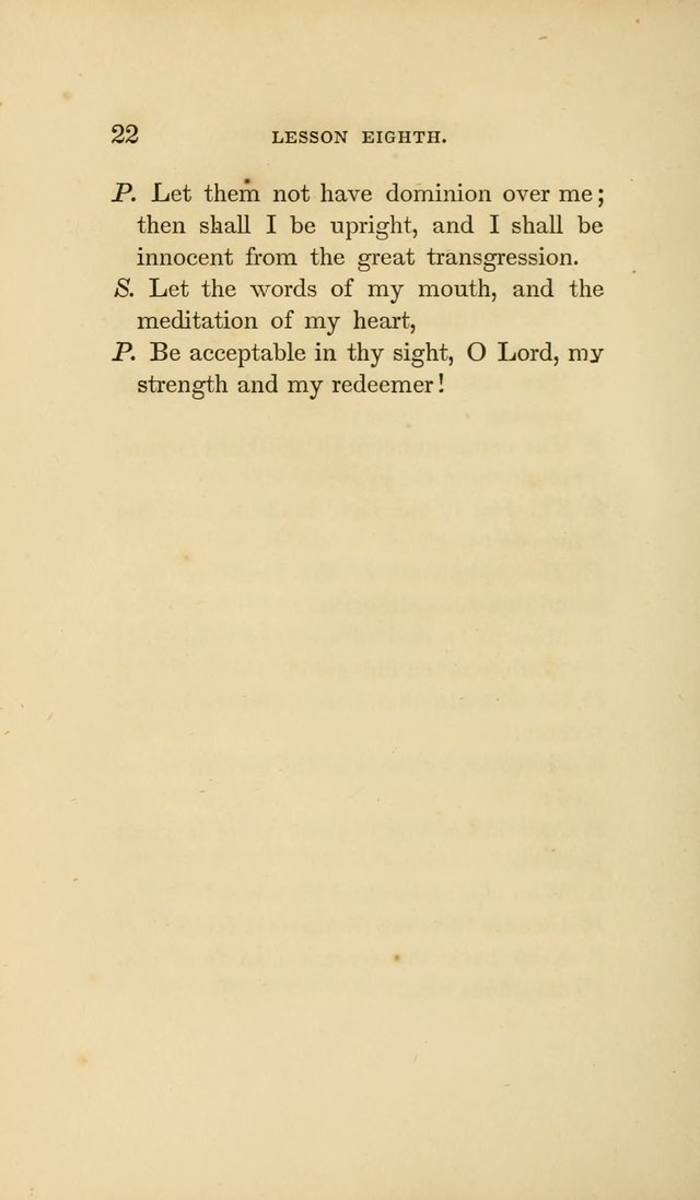 The Sunday School Liturgy. (4th ed.) page 22