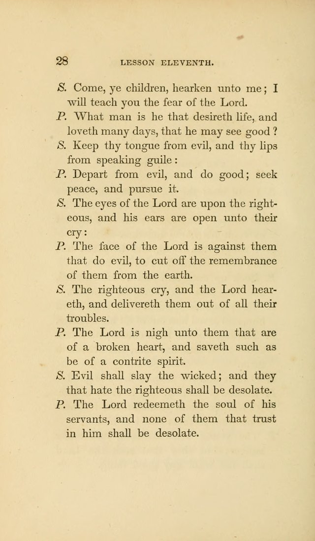 The Sunday School Liturgy. (4th ed.) page 28