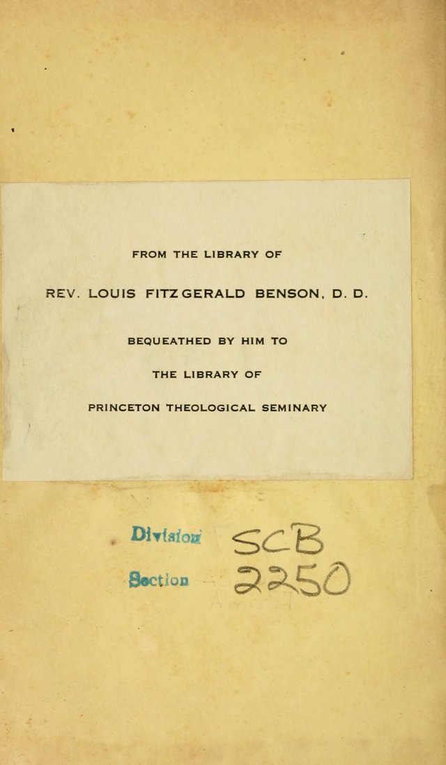 The Sunday School Liturgy. (4th ed.) page ii