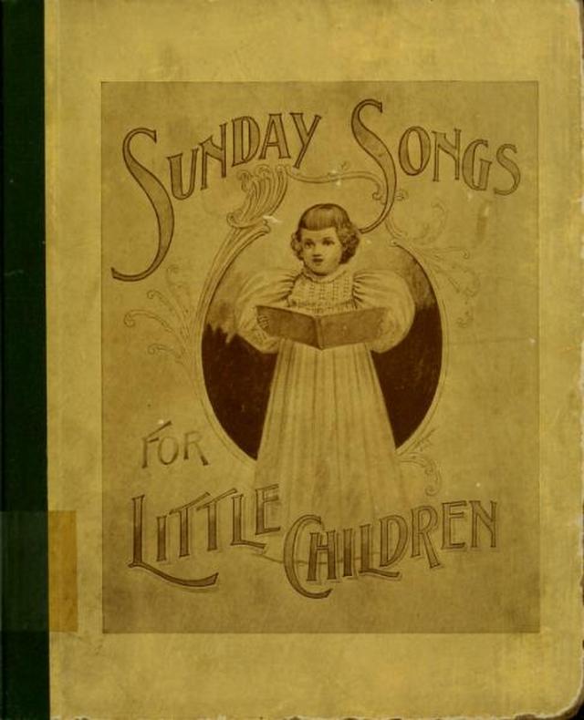 Sunday Songs for Little Children page cover