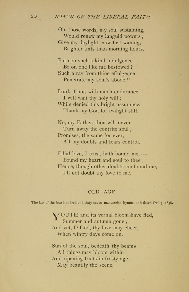 Singers and Songs of the Liberal Faith page 21