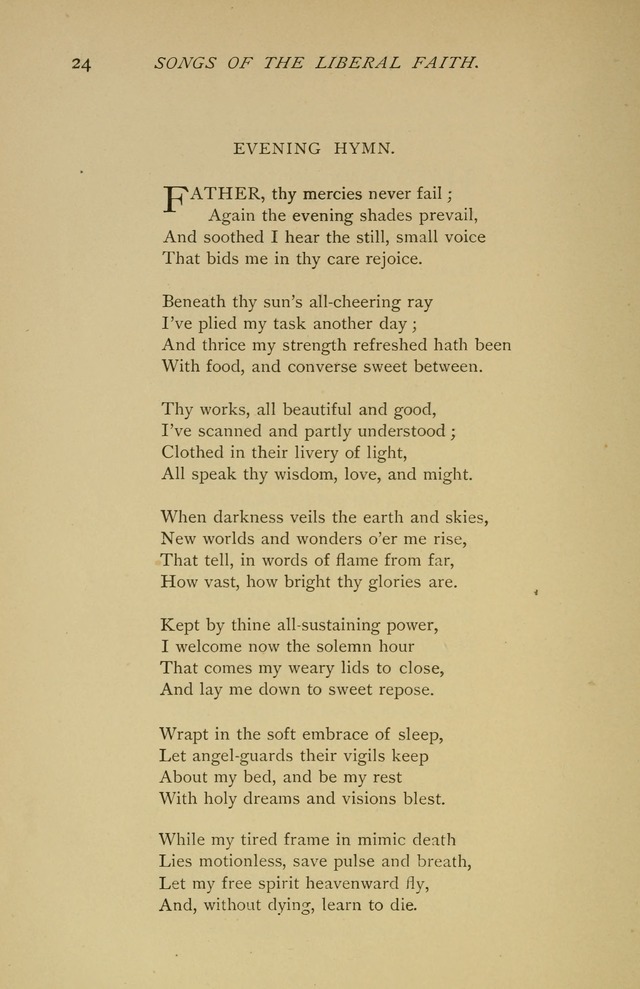 Singers and Songs of the Liberal Faith page 25