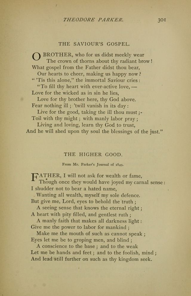 Singers and Songs of the Liberal Faith page 302