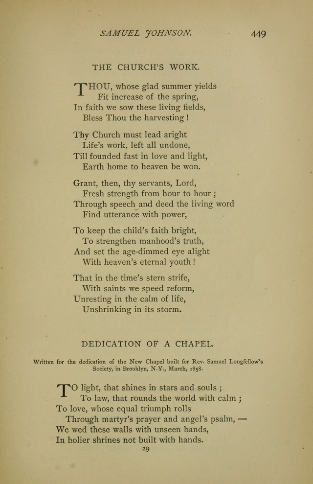 Singers and Songs of the Liberal Faith page 450