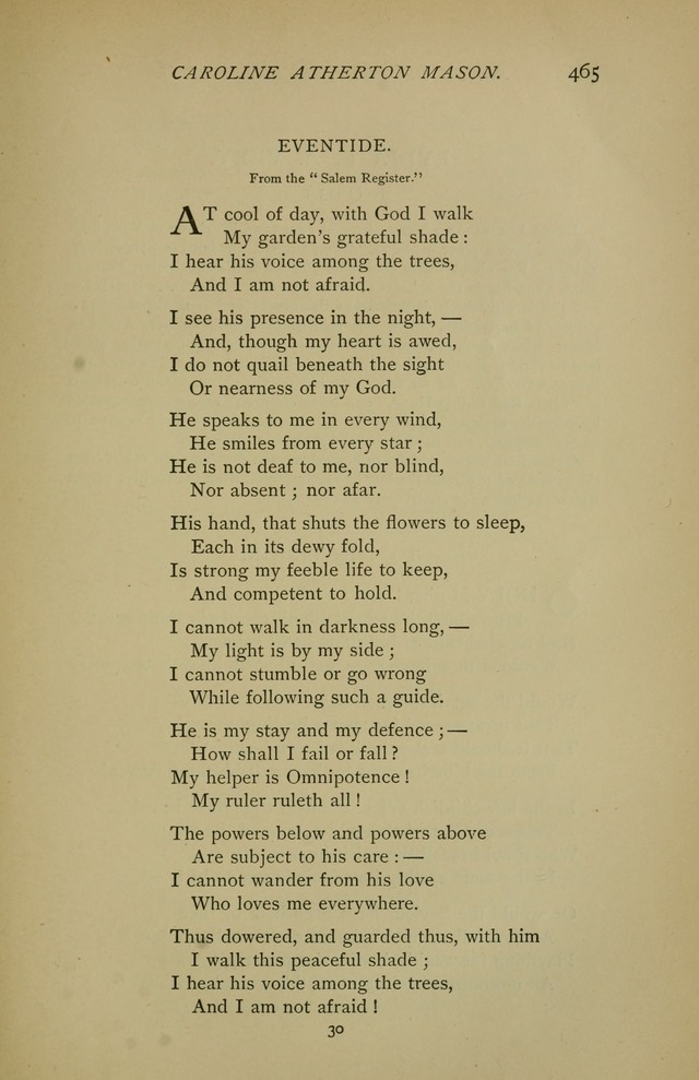 Singers and Songs of the Liberal Faith page 466