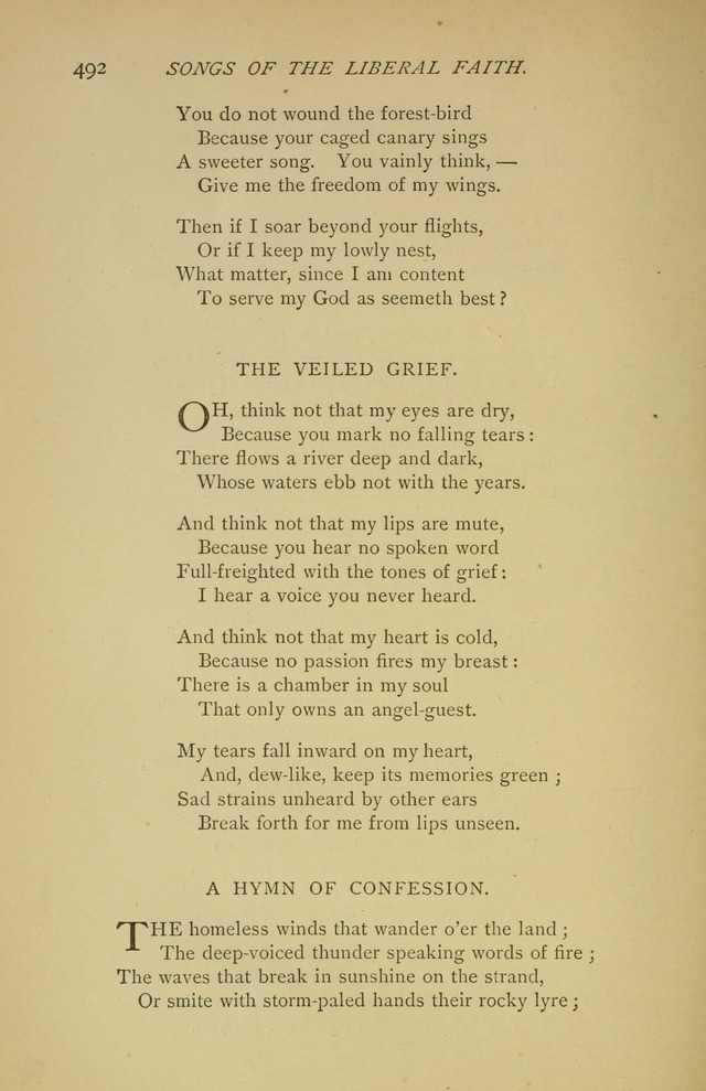 Singers and Songs of the Liberal Faith page 493