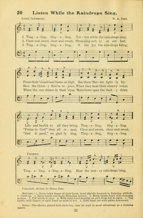 Sunny Songs for Little Folks Number One page 20