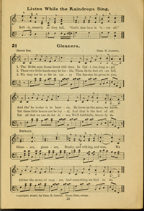 Sunny Songs for Little Folks Number One page 21