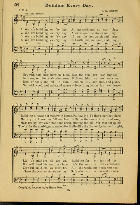 Sunny Songs for Little Folks Number One page 25