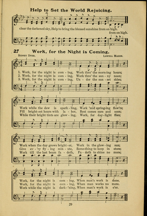 Sunny Songs for Little Folks Number One page 27
