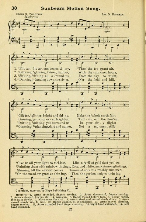 Sunny Songs for Little Folks Number One page 30