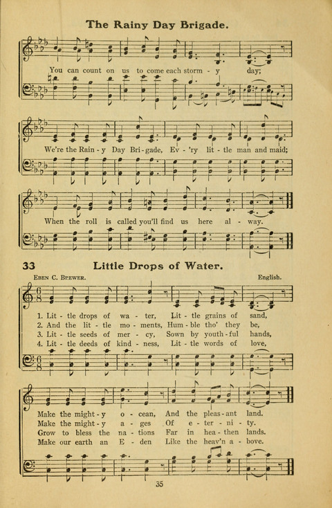 Sunny Songs for Little Folks Number One page 33