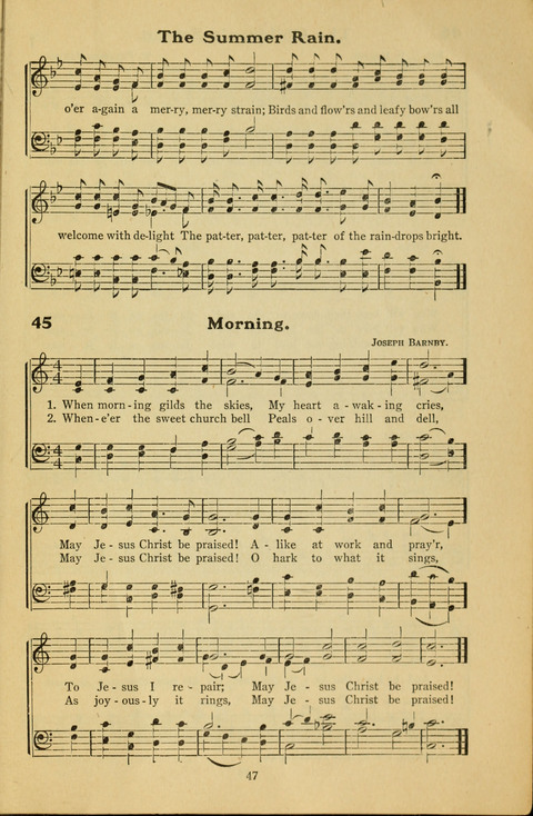 Sunny Songs for Little Folks Number One page 45