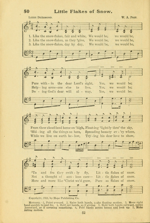 Sunny Songs for Little Folks Number One page 50