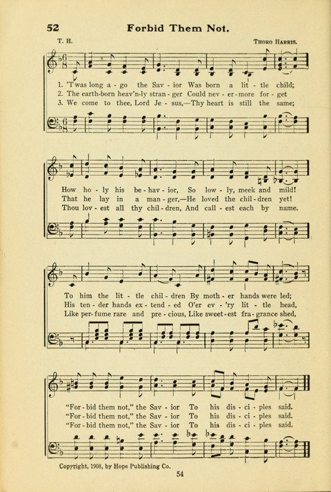 Sunny Songs for Little Folks Number One page 52