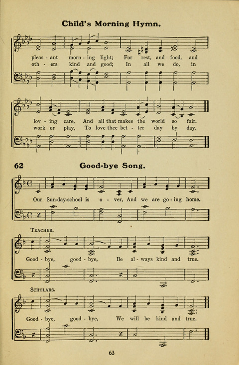 Sunny Songs for Little Folks Number One page 61