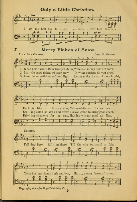 Sunny Songs for Little Folks Number One page 7
