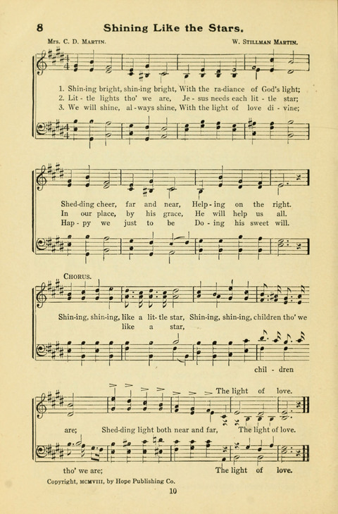 Sunny Songs for Little Folks Number One page 8