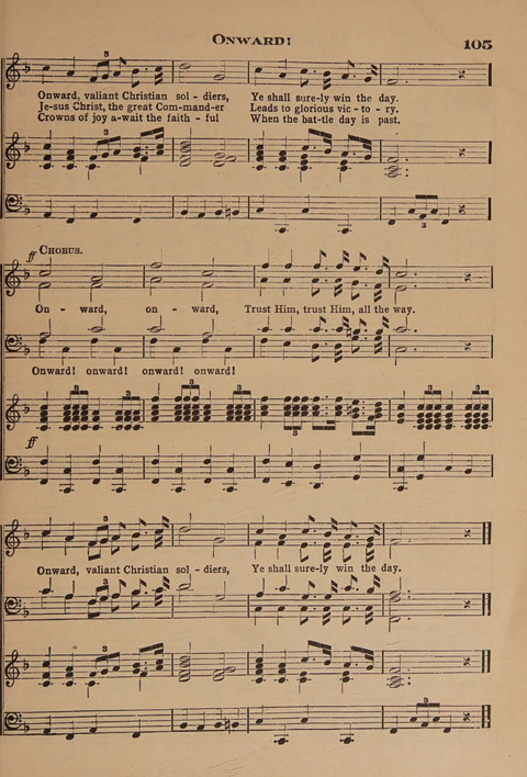 Sunday School Melodies: a Collection of new and Standard Hymns for the Sunday School page 105