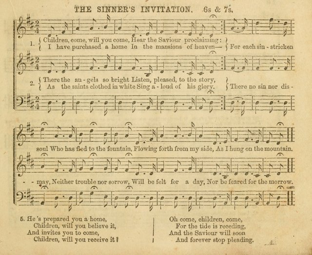 The Sunday-School Music Book: enlarged page 15