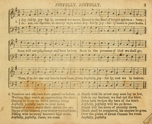 The Sunday-School Music Book: enlarged page 3